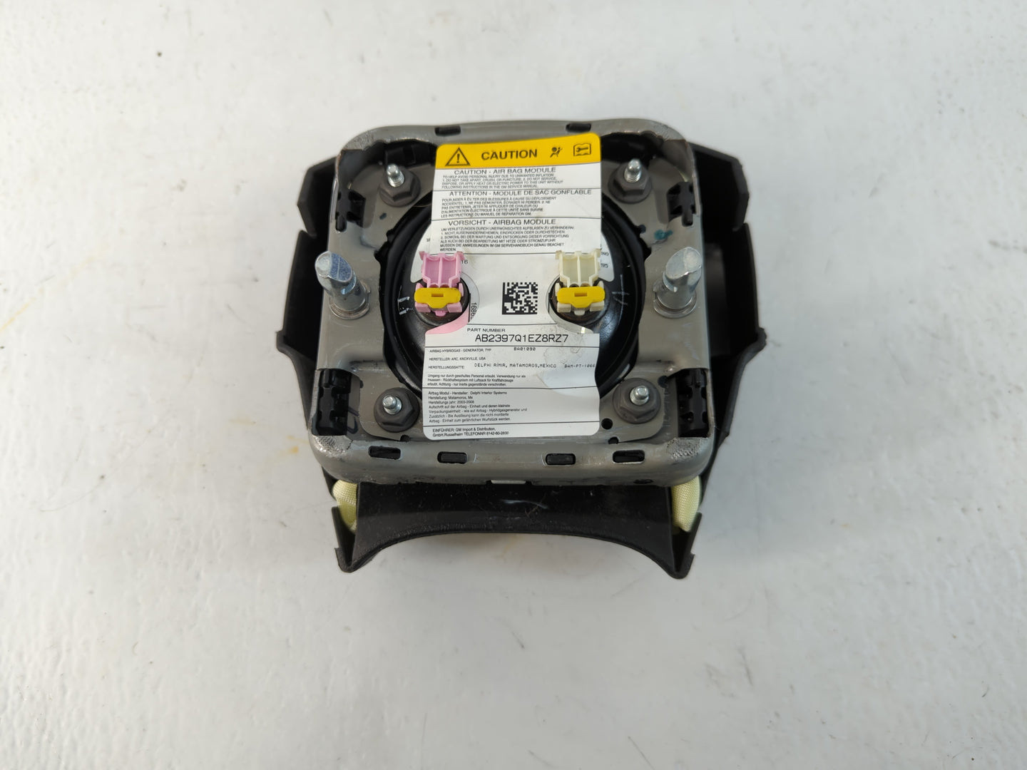 2005 Gmc Envoy Xl Air Bag Passenger Right Dashboard OEM P/N:AB2397Q1EZ8RZ7 Fits OEM Used Auto Parts - Oemusedautoparts1.com