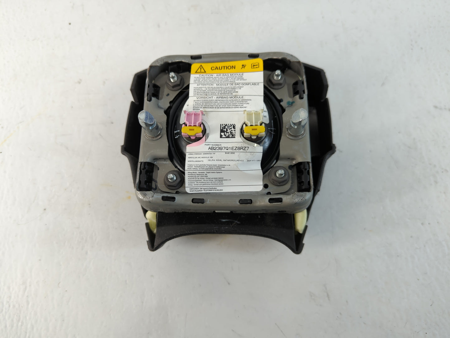 2005 Gmc Envoy Xl Air Bag Passenger Right Dashboard OEM P/N:AB2397Q1EZ8RZ7 Fits OEM Used Auto Parts - Oemusedautoparts1.com
