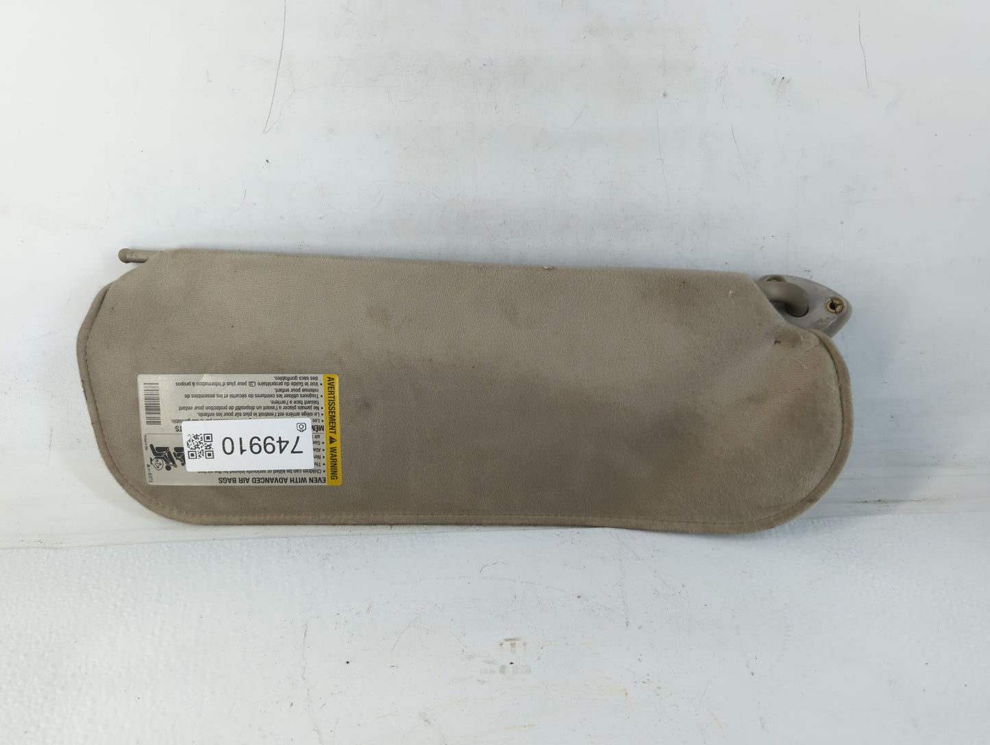 0 Gmc Savana 1500 Sun Visor Shade Replacement Driver Left Mirror Fits OEM Used Auto Parts - Oemusedautoparts1.com