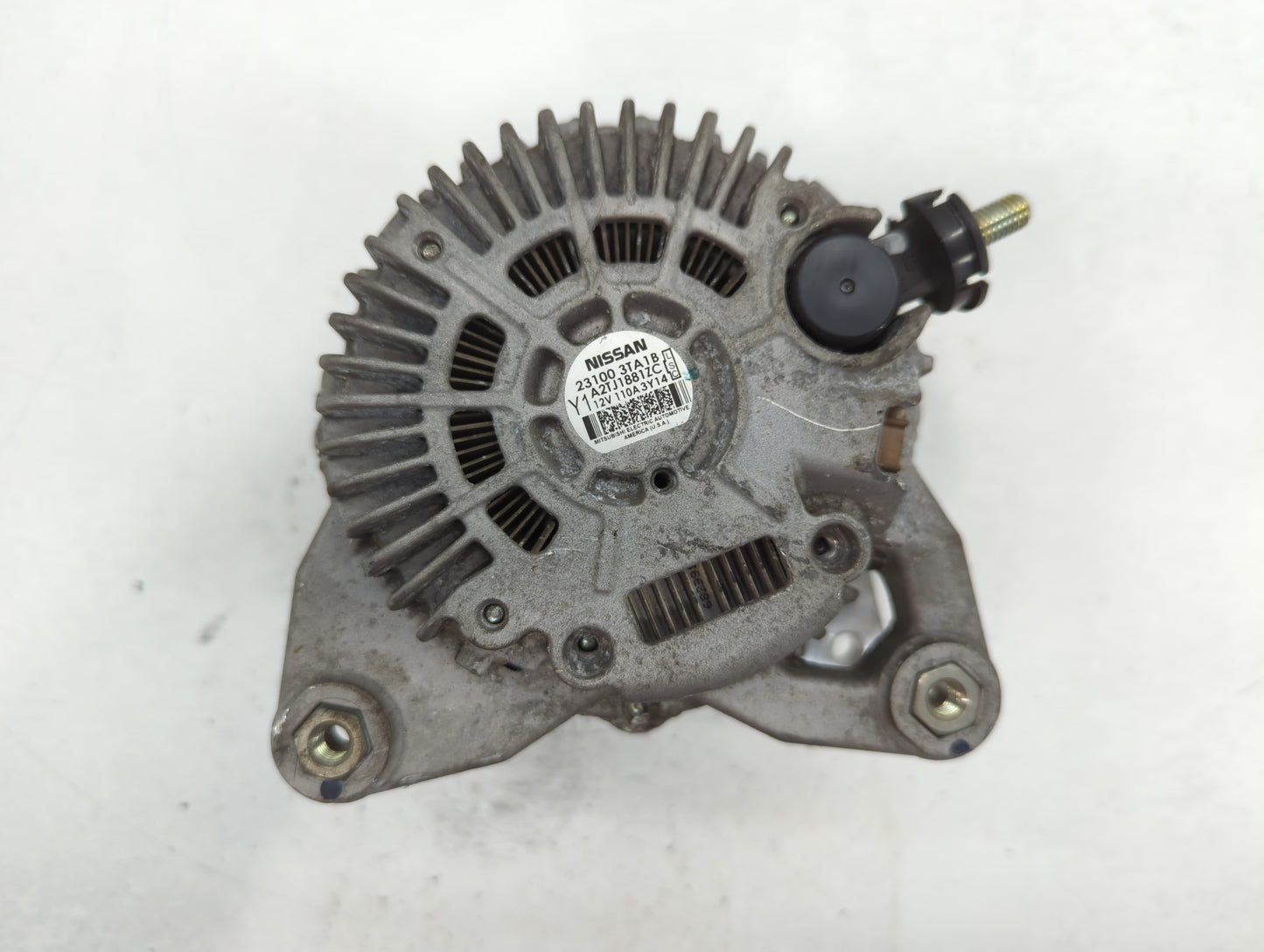 2013-2017 Nissan Altima Alternator Replacement Generator Charging Assembly Engine OEM P/N:A2TJ1881ZC 23100 3TA1B Fits OEM Used Auto Parts - Oemusedautoparts1.com