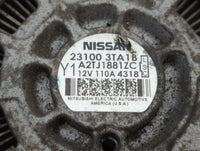 2013-2017 Nissan Altima Alternator Replacement Generator Charging Assembly Engine OEM P/N:A2TJ1881ZC 23100 3TA1B Fits OEM Used Auto Parts - Oemusedautoparts1.com