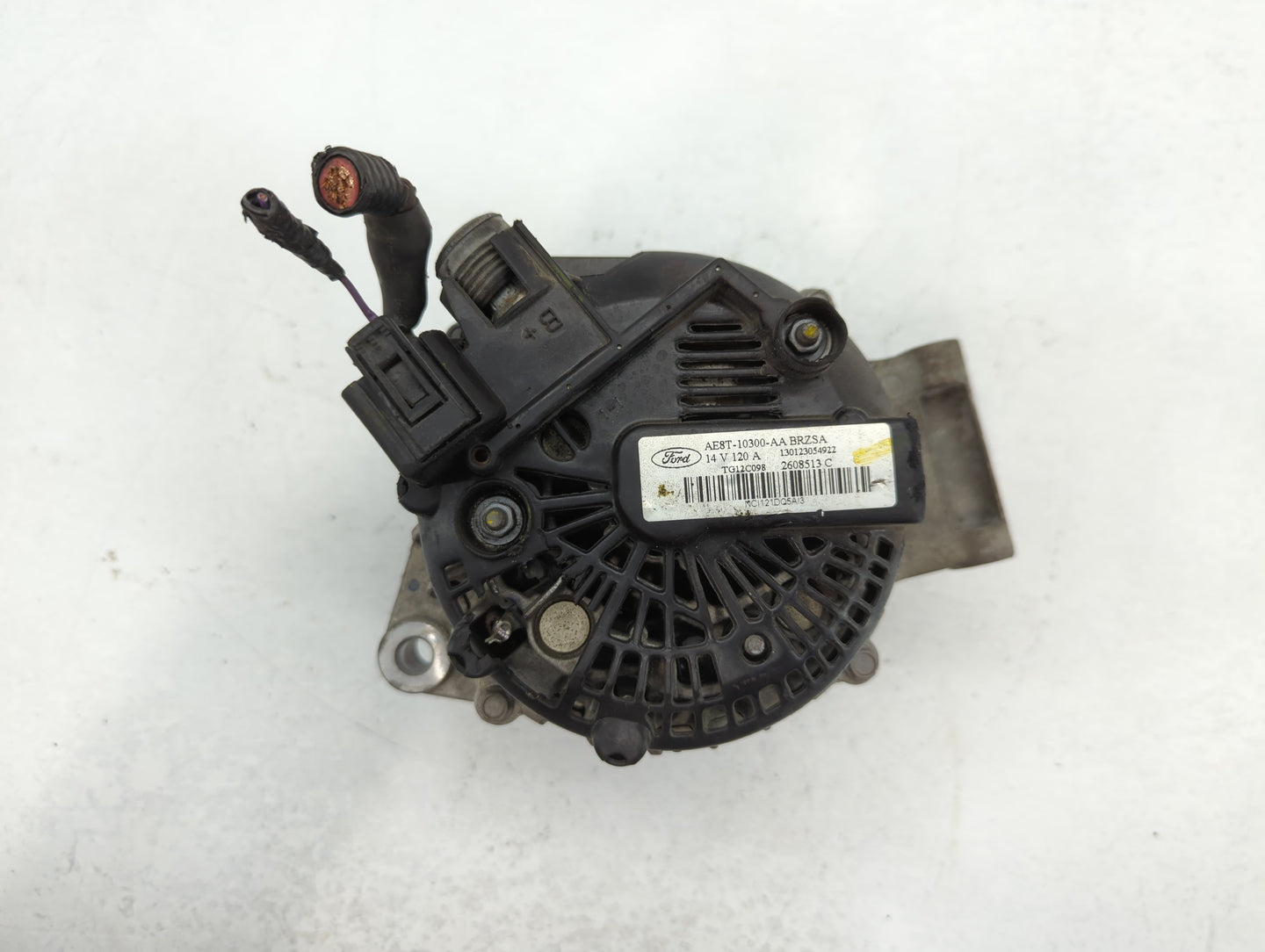 2011-2019 Ford Fiesta Alternator Replacement Generator Charging Assembly Engine OEM P/N:2608513 C AE8T-10300-AA Fits OEM Used Auto Parts - Oemusedautoparts1.com