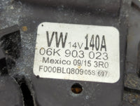 2013-2017 Volkswagen Jetta Alternator Replacement Generator Charging Assembly Engine OEM P/N:06K 903 023 Fits OEM Used Auto Parts - Oemusedautoparts1.com