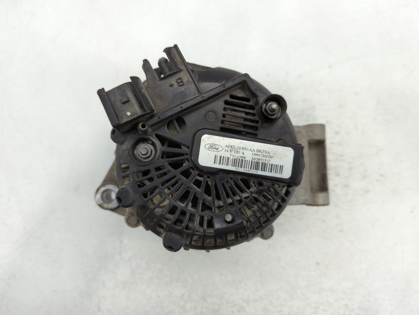 2011-2019 Ford Fiesta Alternator Replacement Generator Charging Assembly Engine OEM P/N:2608513 C AE8T-10300-AA Fits OEM Used Auto Parts - Oemusedautoparts1.com