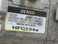 2020 Chevrolet Express 2500 Alternator Replacement Generator Charging Assembly Engine OEM P/N:HFC134a 10S20F, MC447220-4427 Fits OEM Used Auto Parts - Oemusedautoparts1.com