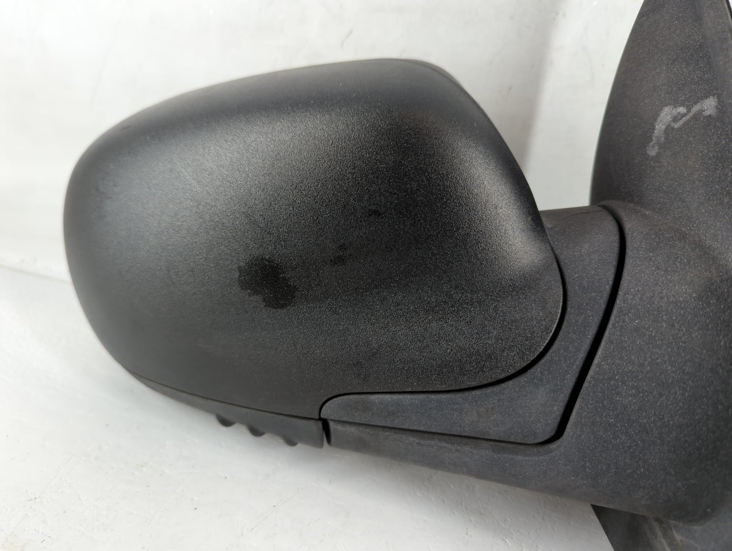 2003-2009 Gmc Envoy Passenger Right Side View Manual Door Mirror Black - Oemusedautoparts1.com