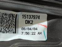 2003-2009 Gmc Envoy Passenger Right Side View Manual Door Mirror Black - Oemusedautoparts1.com