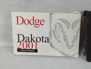 2001 Dodge Dakota Owners Manual Book Guide P/N:81-326-1034 OEM Used Auto Parts