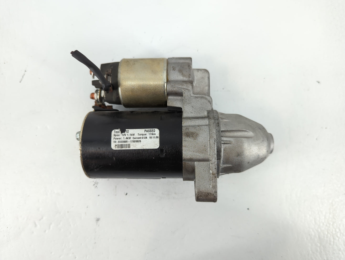 2012-2015 Mercedes-Benz C250 Car Starter Motor Solenoid OEM P/N:23338BR-17920B20 Fits Fits 2003 2004 2005 2012 2013 2014 2015 OEM Used Auto Parts - Oemusedautoparts1.com