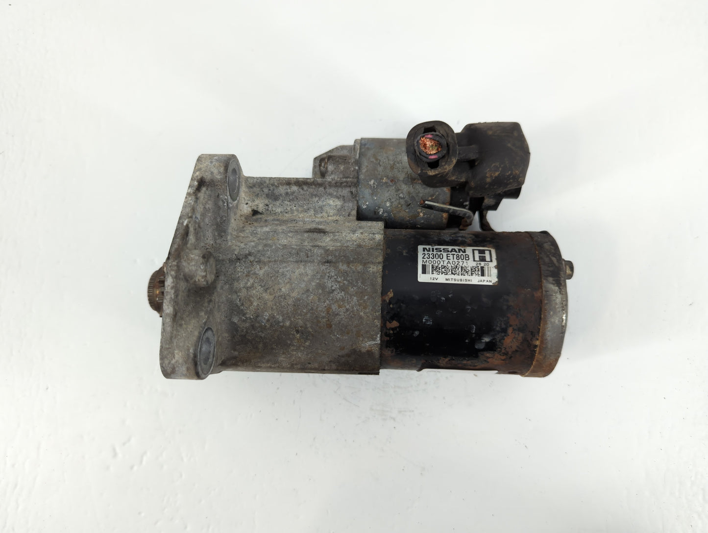 2008-2015 Nissan Rogue Car Starter Motor Solenoid OEM P/N:M000TA0271 23300 ET80B Fits Fits 2008 2009 2010 2011 2012 2013 2014 2015 OEM Used Auto Parts - Oemusedautoparts1.com
