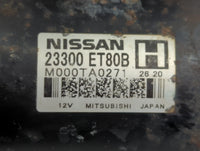 2008-2015 Nissan Rogue Car Starter Motor Solenoid OEM P/N:M000TA0271 23300 ET80B Fits Fits 2008 2009 2010 2011 2012 2013 2014 2015 OEM Used Auto Parts - Oemusedautoparts1.com