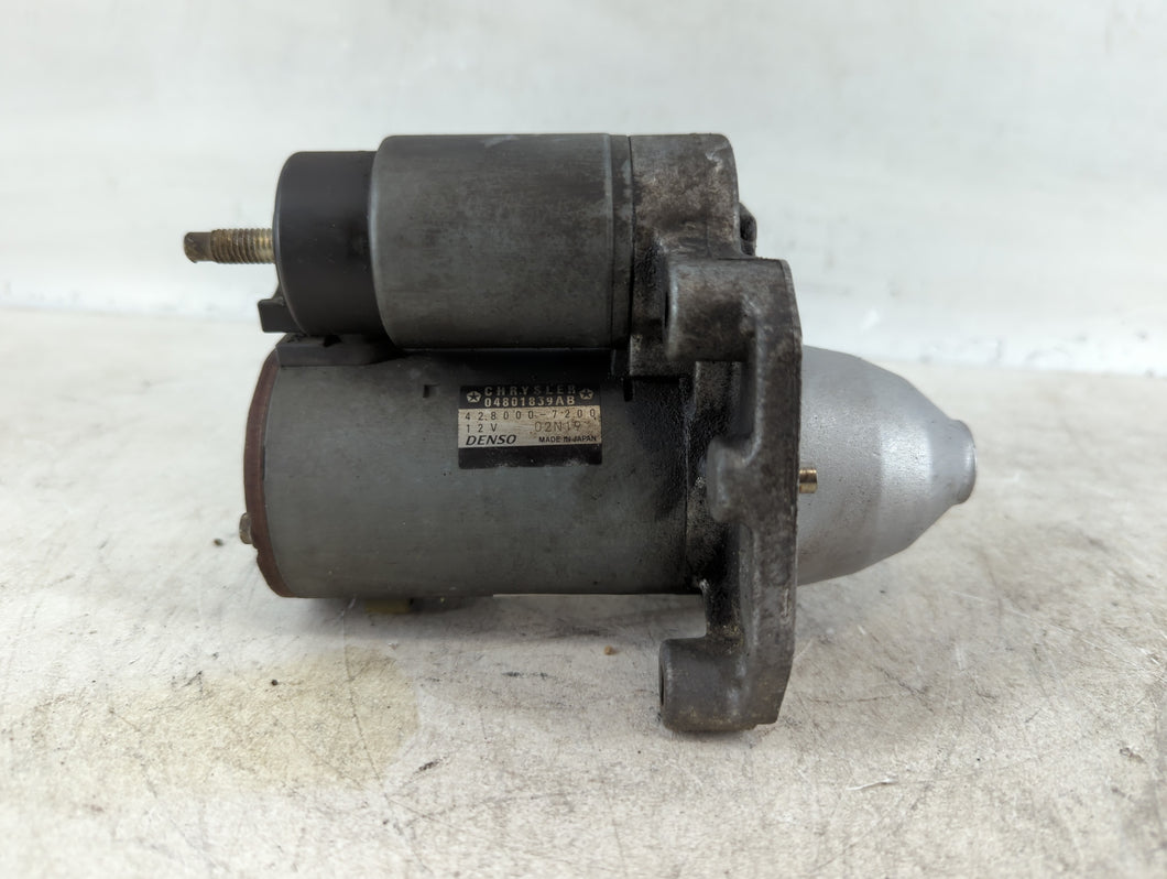 2011-2014 Chrysler 200 Car Starter Motor Solenoid OEM P/N:428000-7200 Fits Fits 2011 2012 2013 2014 OEM Used Auto Parts