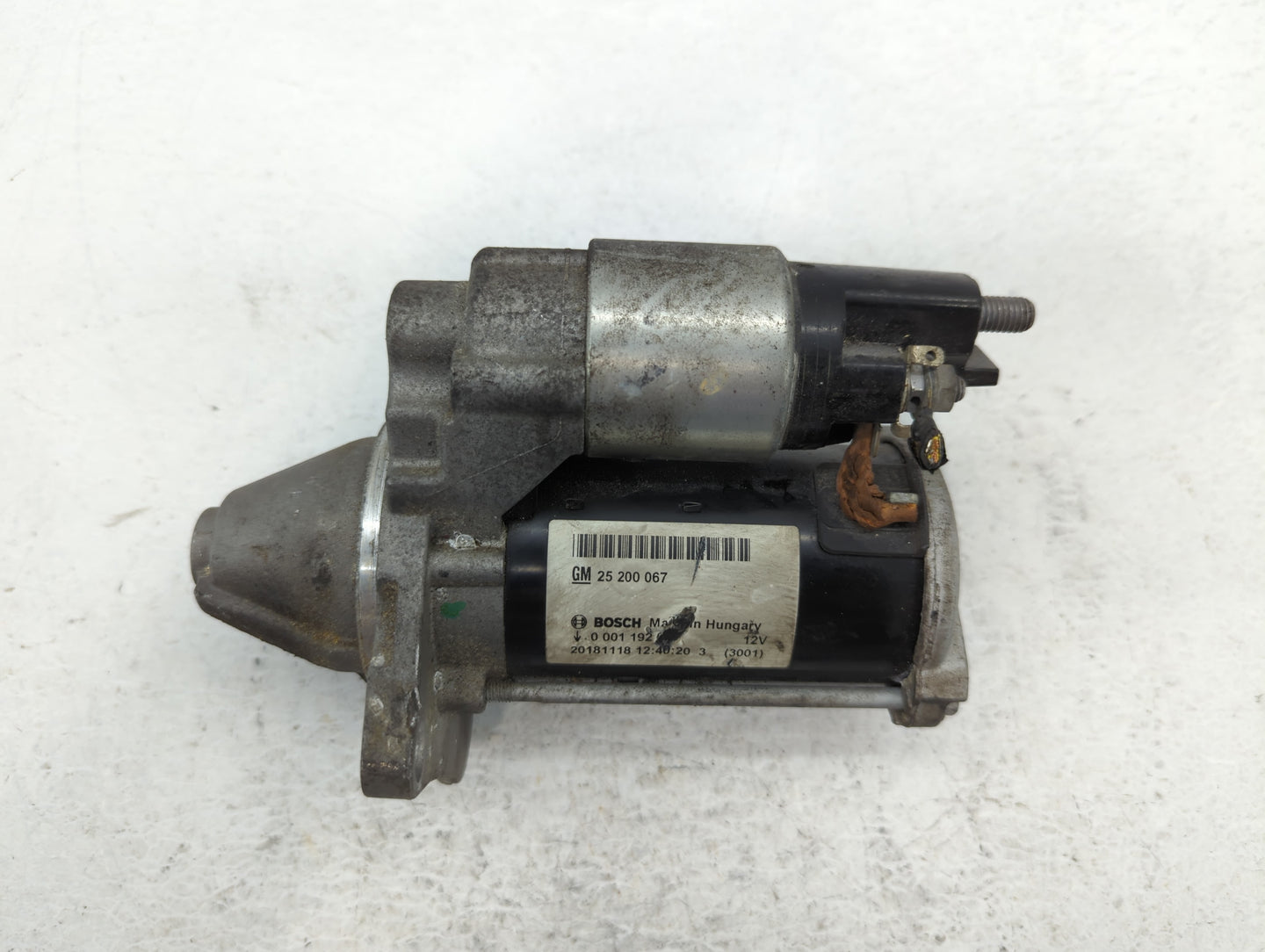2014-2021 Buick Encore Car Starter Motor Solenoid OEM P/N:25 200 067 Fits Fits 2014 2015 2016 2017 2018 2019 2020 2021 OEM Used Auto Parts - Oemusedautoparts1.com