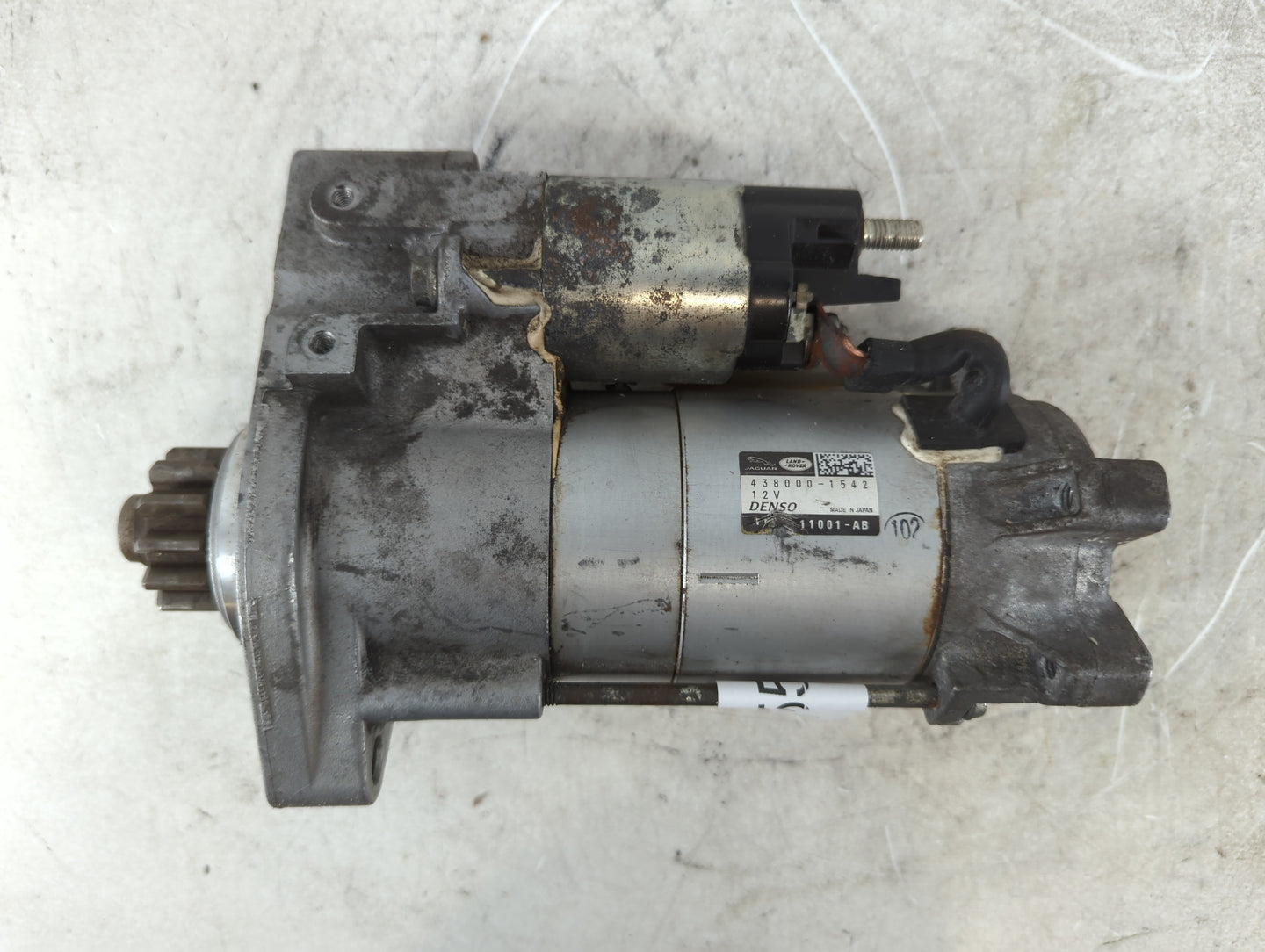 2018 Land Rover Land Rover Car Starter Motor Solenoid OEM P/N:438000-1542 Fits Fits 2015 2016 2017 2019 2020 OEM Used Auto Parts - Oemusedautoparts1.com