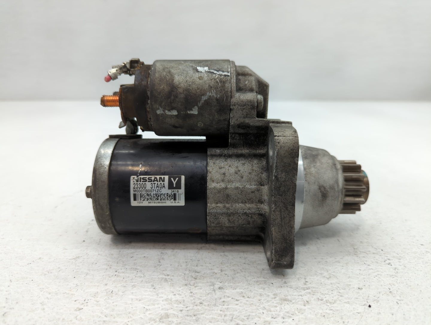 2013-2018 Nissan Altima Car Starter Motor Solenoid OEM P/N:23300 3TA0A Fits Fits 2013 2014 2015 2016 2017 2018 OEM Used Auto Parts - Oemusedautoparts1.com