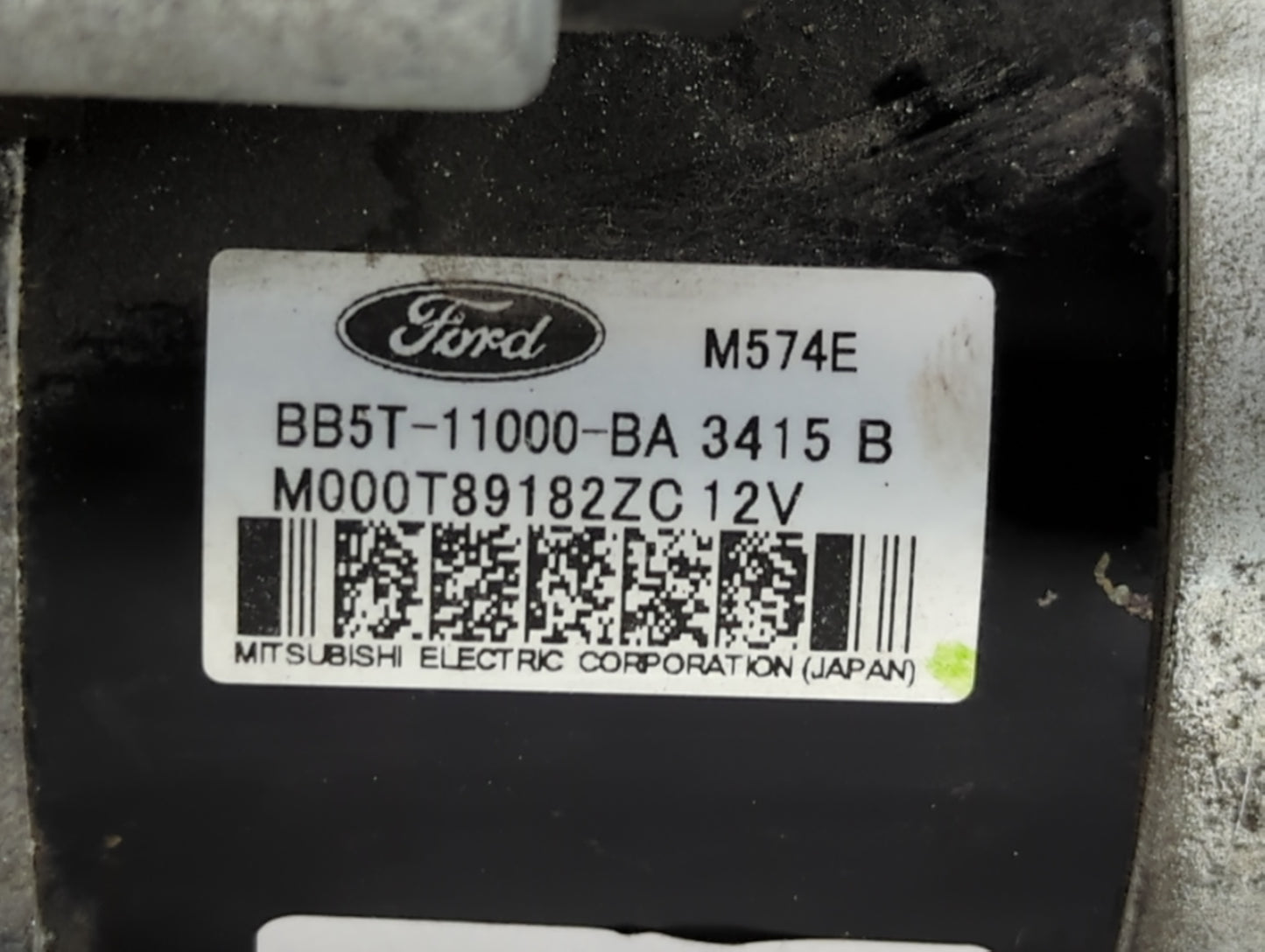 2013-2020 Ford Fusion Car Starter Motor Solenoid OEM P/N:M000T89182ZC BB5T-11000-BA Fits OEM Used Auto Parts - Oemusedautoparts1.com