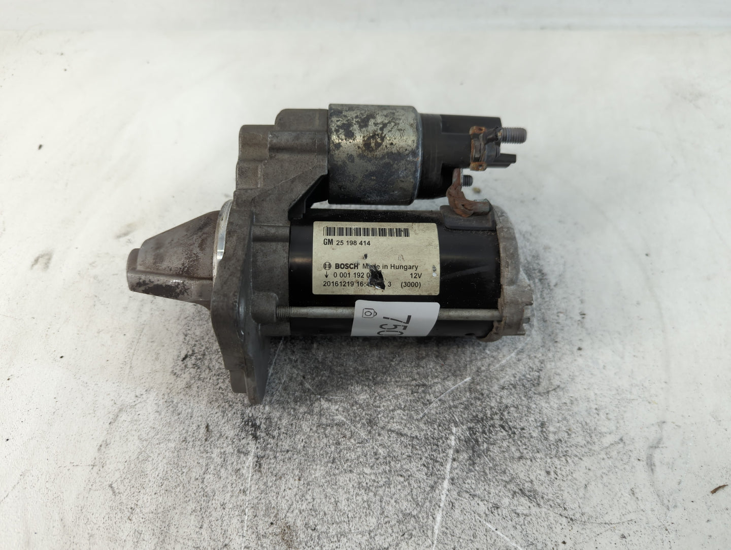 2014-2021 Buick Encore Car Starter Motor Solenoid OEM P/N:GM 25 198 414 Fits Fits 2014 2015 2016 2017 2018 2019 2020 2021 OEM Used Auto Parts - Oemusedautoparts1.com