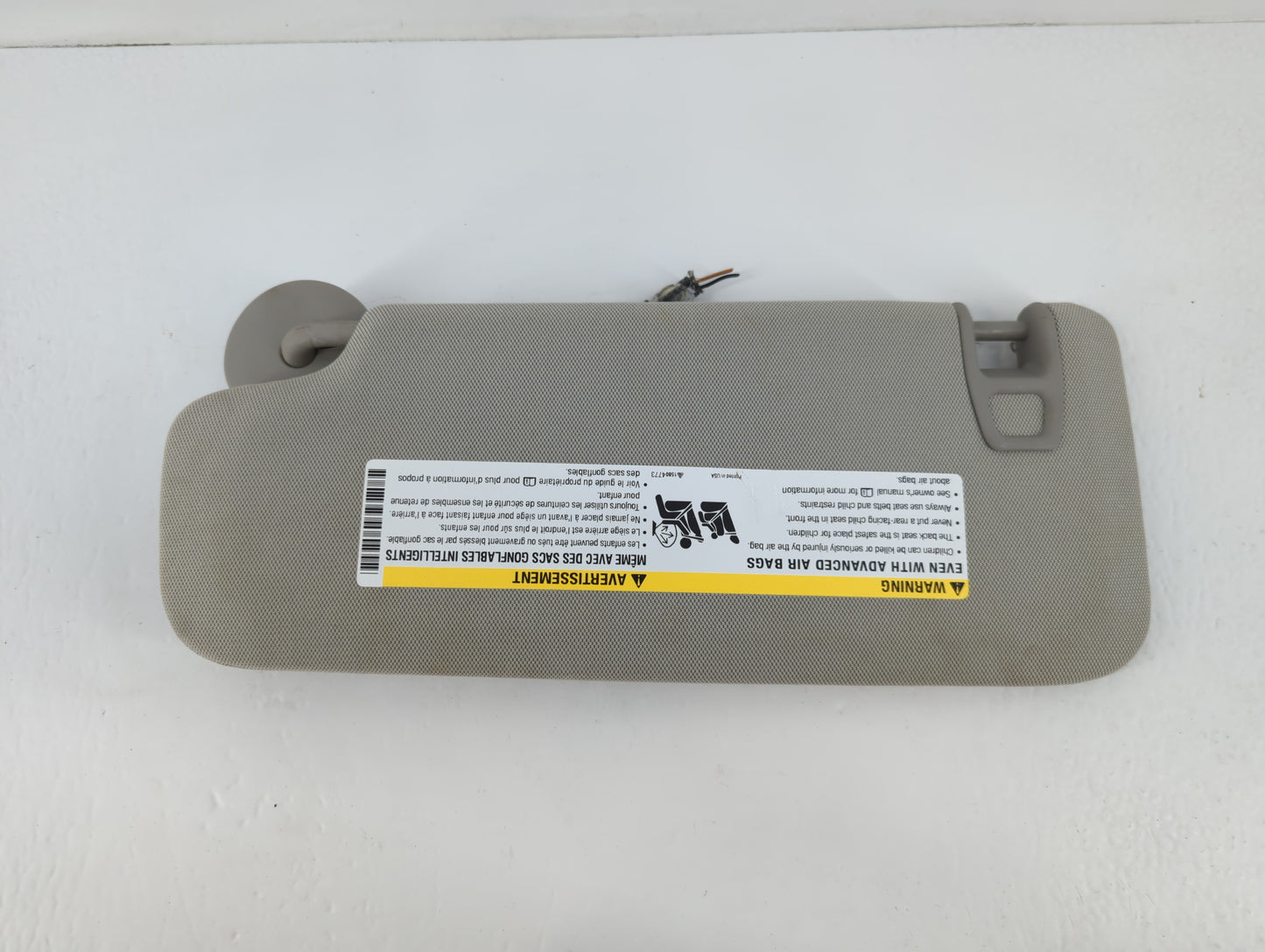 2012-2017 Buick Verano Sun Visor Shade Replacement Passenger Right Mirror Fits Fits 2012 2013 2014 2015 2016 2017 OEM Used Auto Parts - Oemusedautoparts1.com