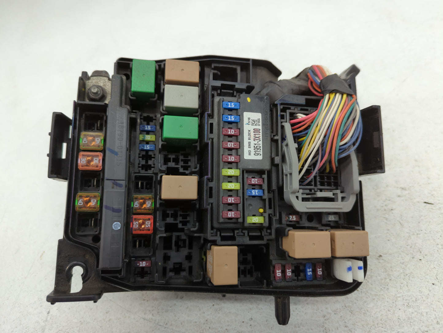 2011-2013 Hyundai Elantra Fusebox Fuse Box Panel Relay Module P/N:91951-3X100 VS912003Y074UA Fits Fits 2011 2012 2013 OEM Used Auto Parts - Oemusedautoparts1.com