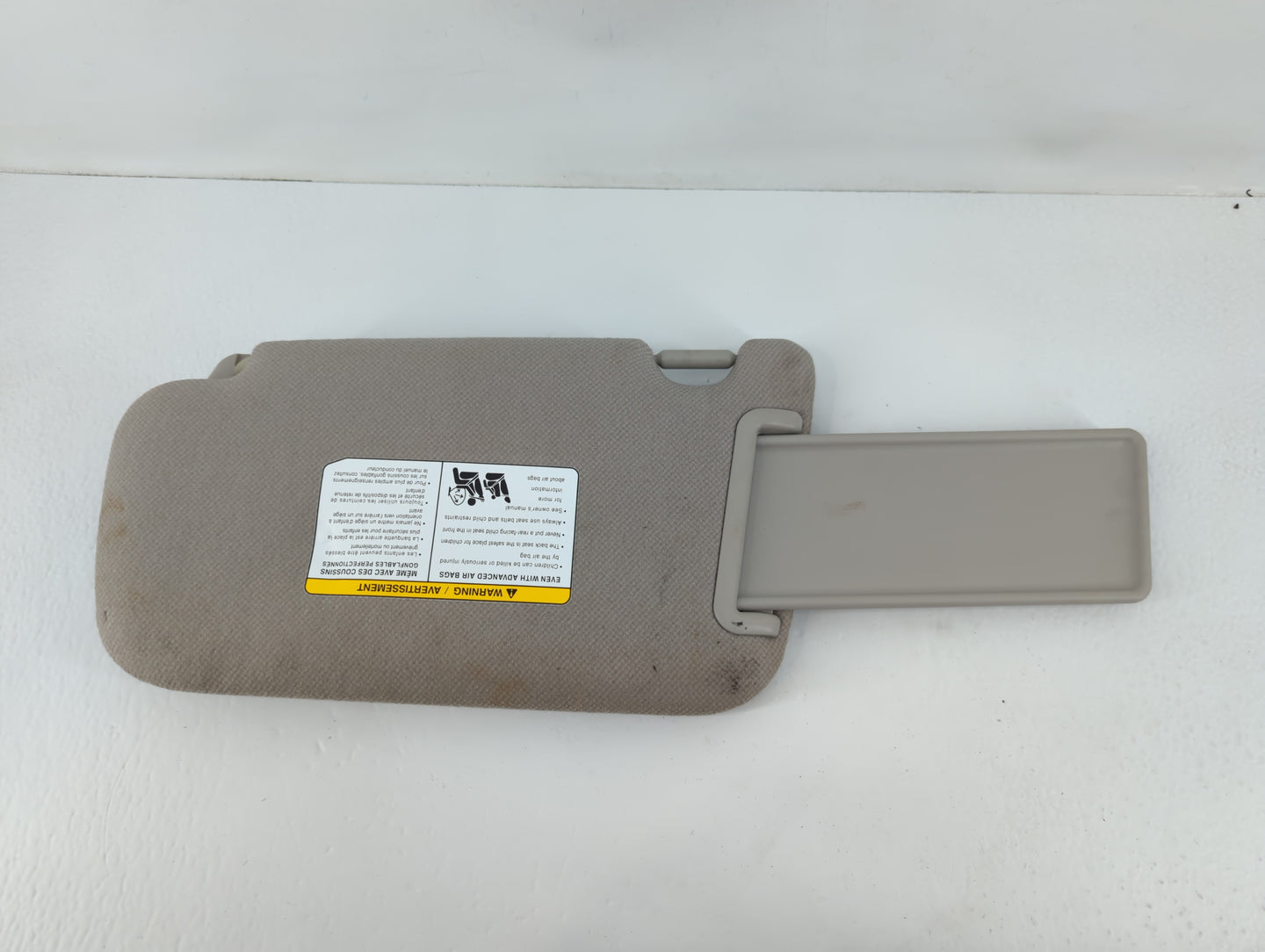 2013-2019 Nissan Sentra Sun Visor Shade Replacement Passenger Right Mirror Fits Fits 2012 2013 2014 2015 2016 2017 2018 2019 OEM Used Auto Parts - Oemusedautoparts1.com