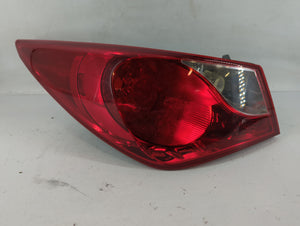 2011-2014 Hyundai Sonata Tail Light Assembly Driver Left OEM P/N:92401-3Q Fits Fits 2011 2012 2013 2014 OEM Used Auto Parts