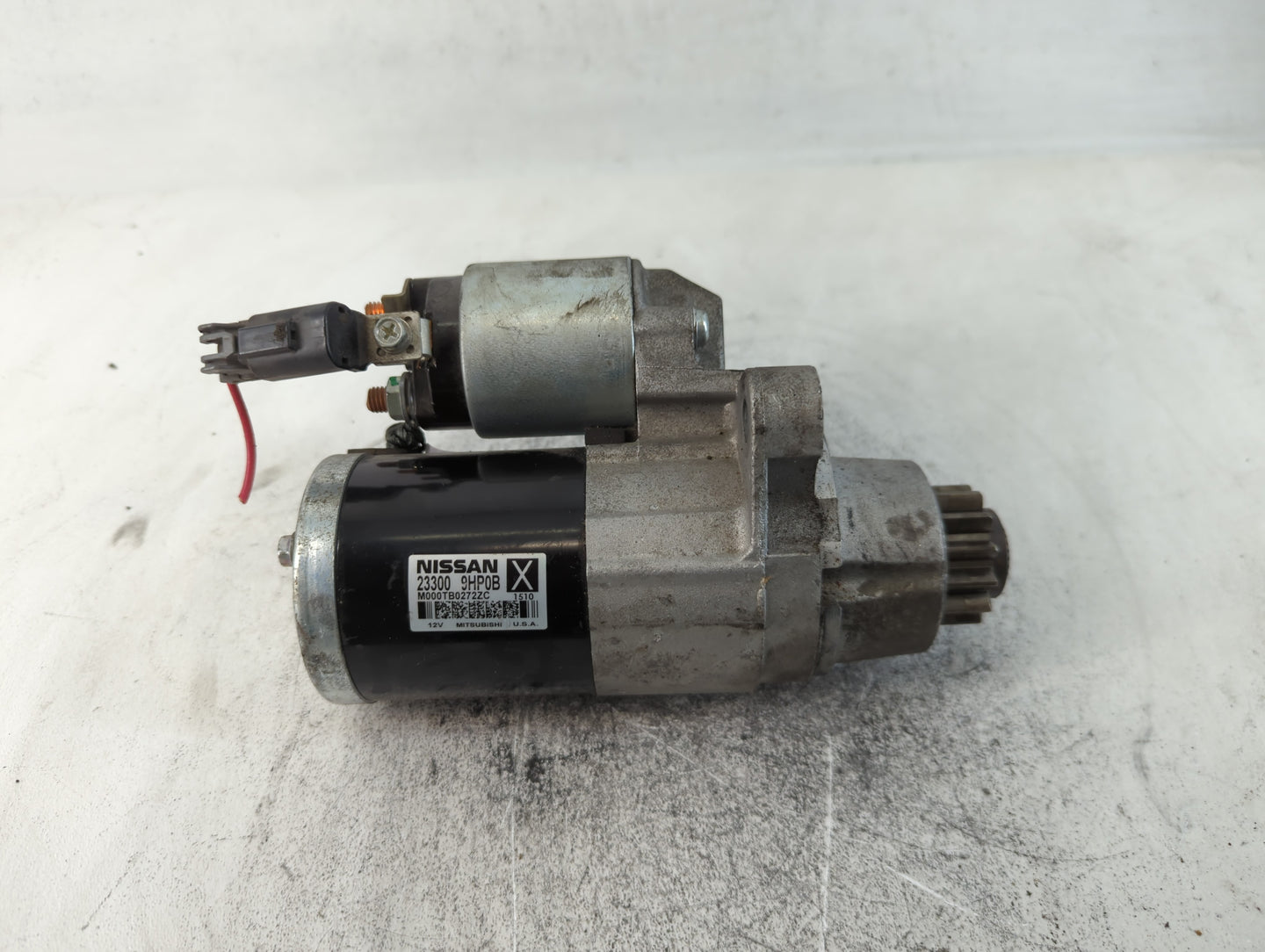 2016-2021 Nissan Maxima Car Starter Motor Solenoid OEM P/N:23300 9HP0B Fits Fits 2015 2016 2017 2018 2019 2020 2021 2022 OEM Used Auto Parts - Oemusedautoparts1.com
