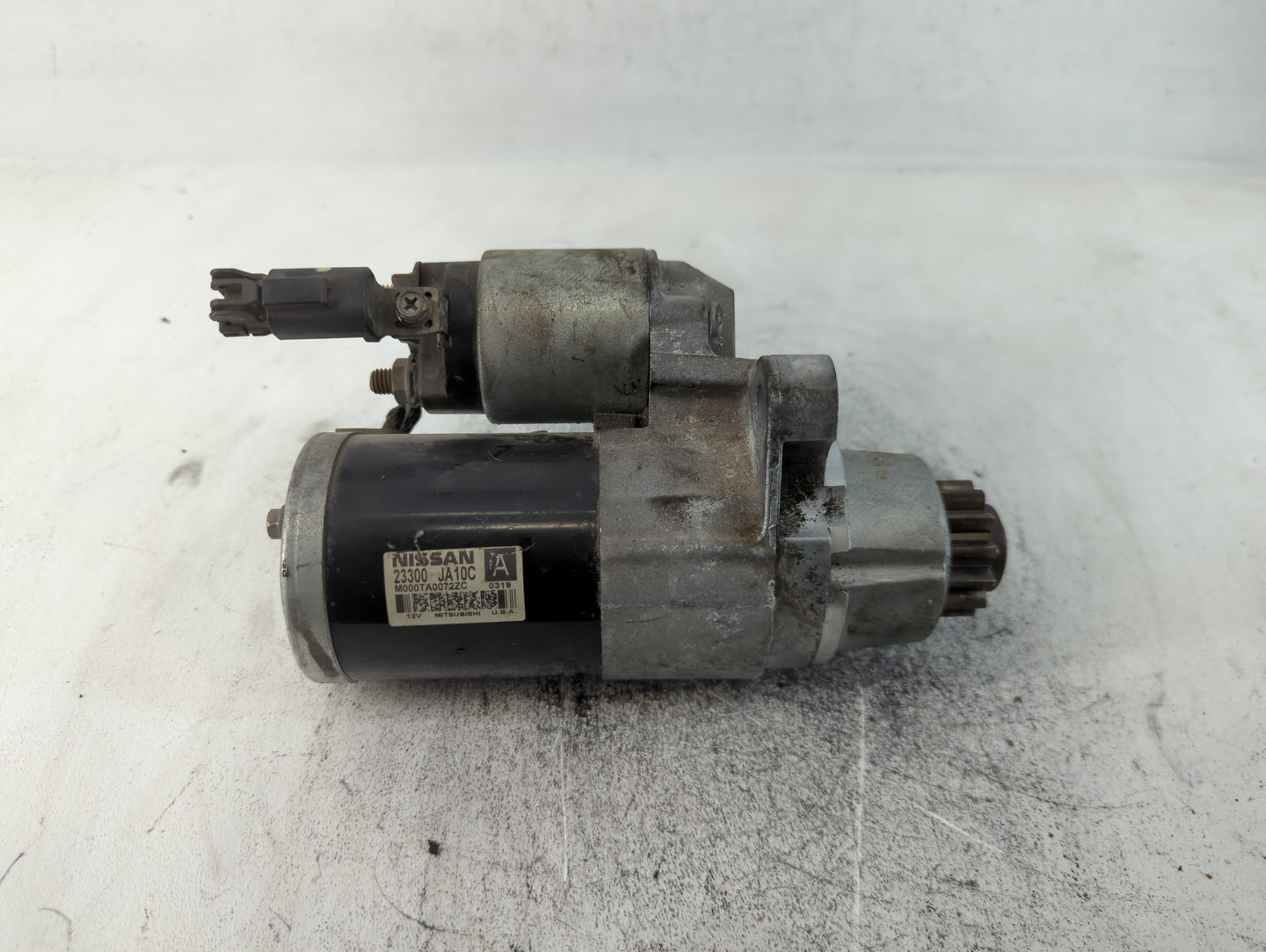 2009-2014 Nissan Maxima Car Starter Motor Solenoid OEM P/N:M000TA0072ZC 23300 JA10C Fits OEM Used Auto Parts - Oemusedautoparts1.com