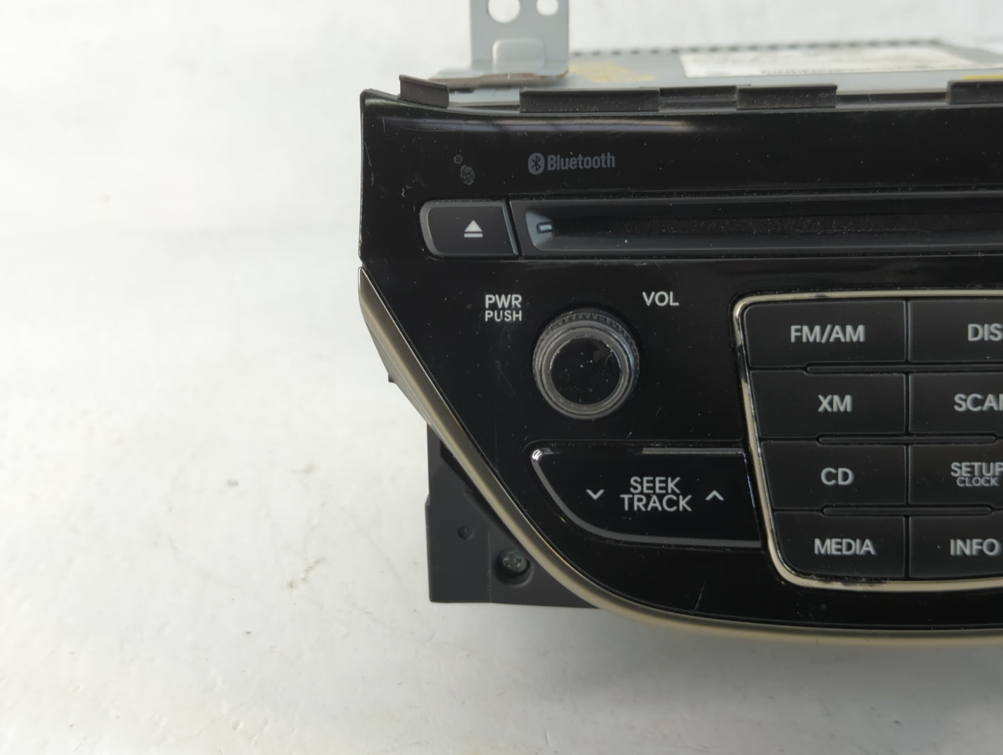 2014-2015 Hyundai Genesis Radio AM FM Cd Player Receiver Replacement P/N:96180-2M118YHG Fits Fits 2014 2015 OEM Used Auto Parts - Oemusedautoparts1.com
