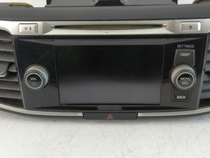 2013-2015 Honda Accord Radio AM FM Cd Player Receiver Replacement P/N:39100T2A A820 Fits Fits 2013 2014 2015 OEM Used Auto Parts