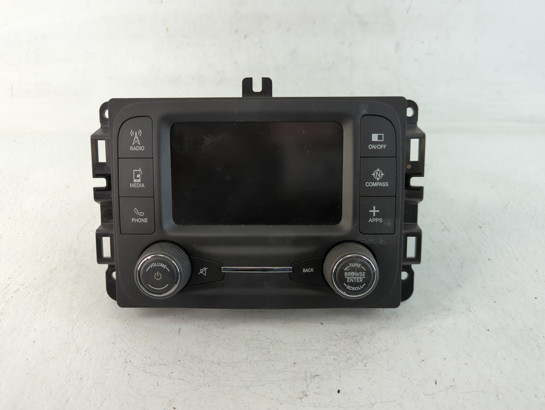 2015-2016 Jeep Renegade Radio AM FM Cd Player Receiver Replacement P/N:E810R-03 6626 A2C3847850100000900 Fits Fits 2015 2016 OEM Used Auto Parts