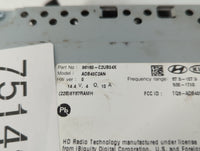 2018-2019 Hyundai Sonata Radio AM FM Cd Player Receiver Replacement P/N:96160-C2UB04X Fits Fits 2018 2019 OEM Used Auto Parts - Oemusedautoparts1.com