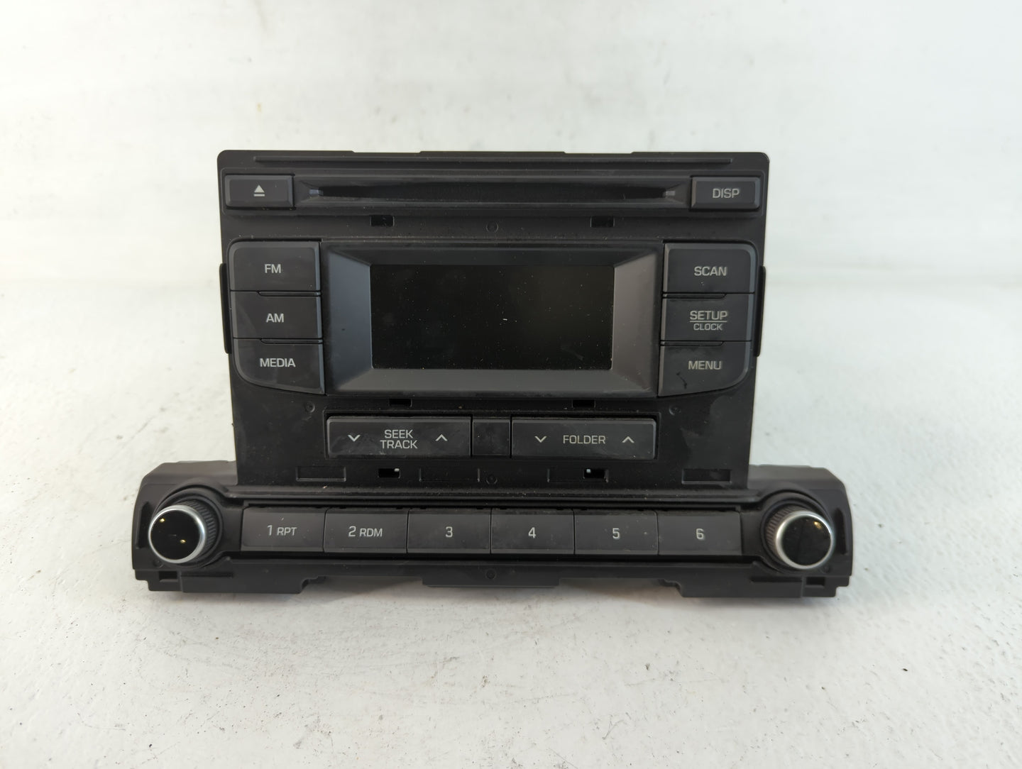 2017-2018 Hyundai Elantra Radio AM FM Cd Player Receiver Replacement P/N:96170F2260UAT Fits Fits 2017 2018 OEM Used Auto Parts - Oemusedautoparts1.com