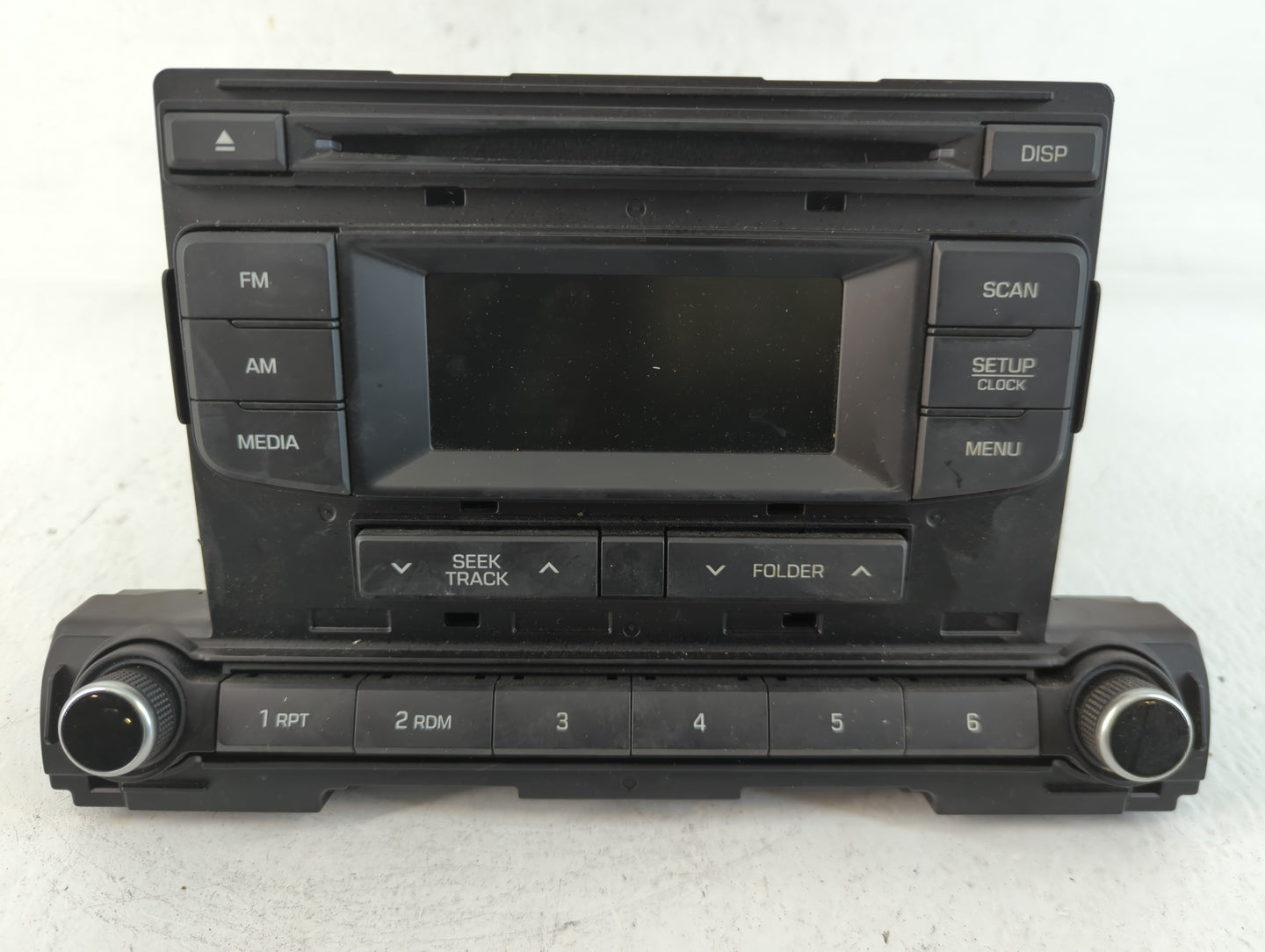 2017-2018 Hyundai Elantra Radio AM FM Cd Player Receiver Replacement P/N:96170F2260UAT Fits Fits 2017 2018 OEM Used Auto Parts - Oemusedautoparts1.com