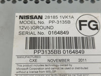 2011-2015 Nissan Rogue Radio AM FM Cd Player Receiver Replacement P/N:28185 1VK1A Fits Fits 2011 2012 2013 2014 2015 OEM Used Auto Parts - Oemusedautoparts1.com