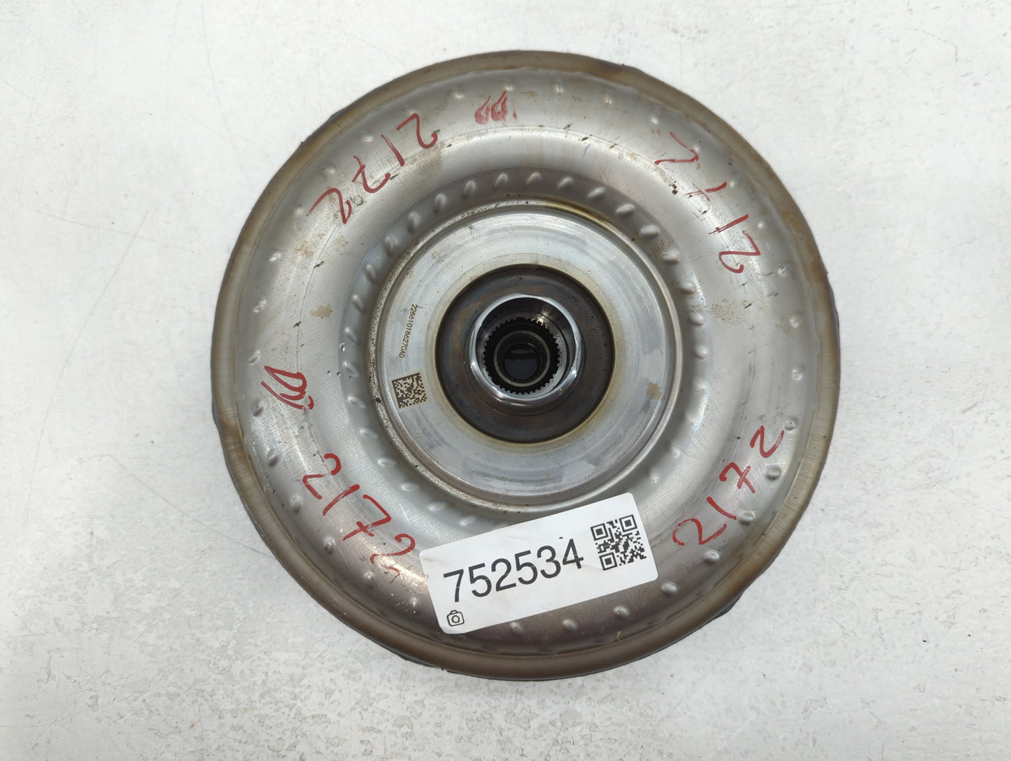 2017 Jeep Cherokee Torque Converter Automatic Transmission OEM P/N:228610186270AD Fits OEM Used Auto Parts - Oemusedautoparts1.com
