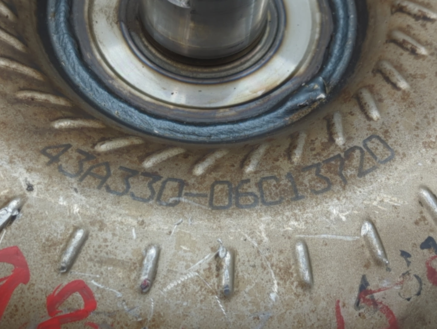 2008 Volvo S40 Torque Converter Automatic Transmission OEM P/N:43A330-06C13720 Fits OEM Used Auto Parts - Oemusedautoparts1.com