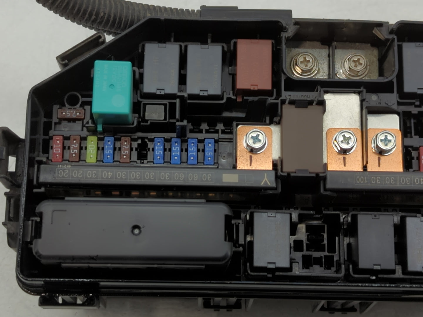 2012-2015 Honda Civic Fusebox Fuse Box Panel Relay Module P/N:072R11B6LE TR0 A012 A0 Fits Fits 2012 2013 2014 2015 OEM Used Auto Parts - Oemusedautoparts1.com