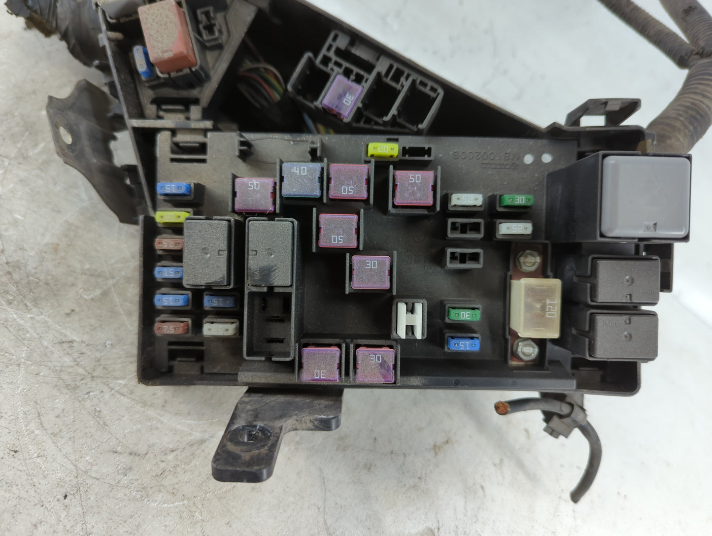 2012-2014 Subaru Impreza Fusebox Fuse Box Panel Relay Module P/N:MB100200B Fits Fits 2012 2013 2014 OEM Used Auto Parts - Oemusedautoparts1.com