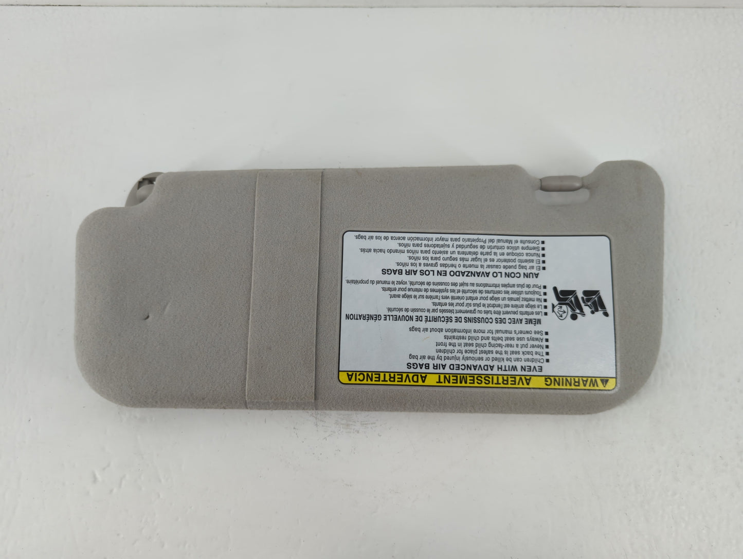 2009-2014 Toyota Matrix Sun Visor Shade Replacement Passenger Right Mirror Fits Fits 2009 2010 2011 2012 2013 2014 OEM Used Auto Parts - Oemusedautoparts1.com