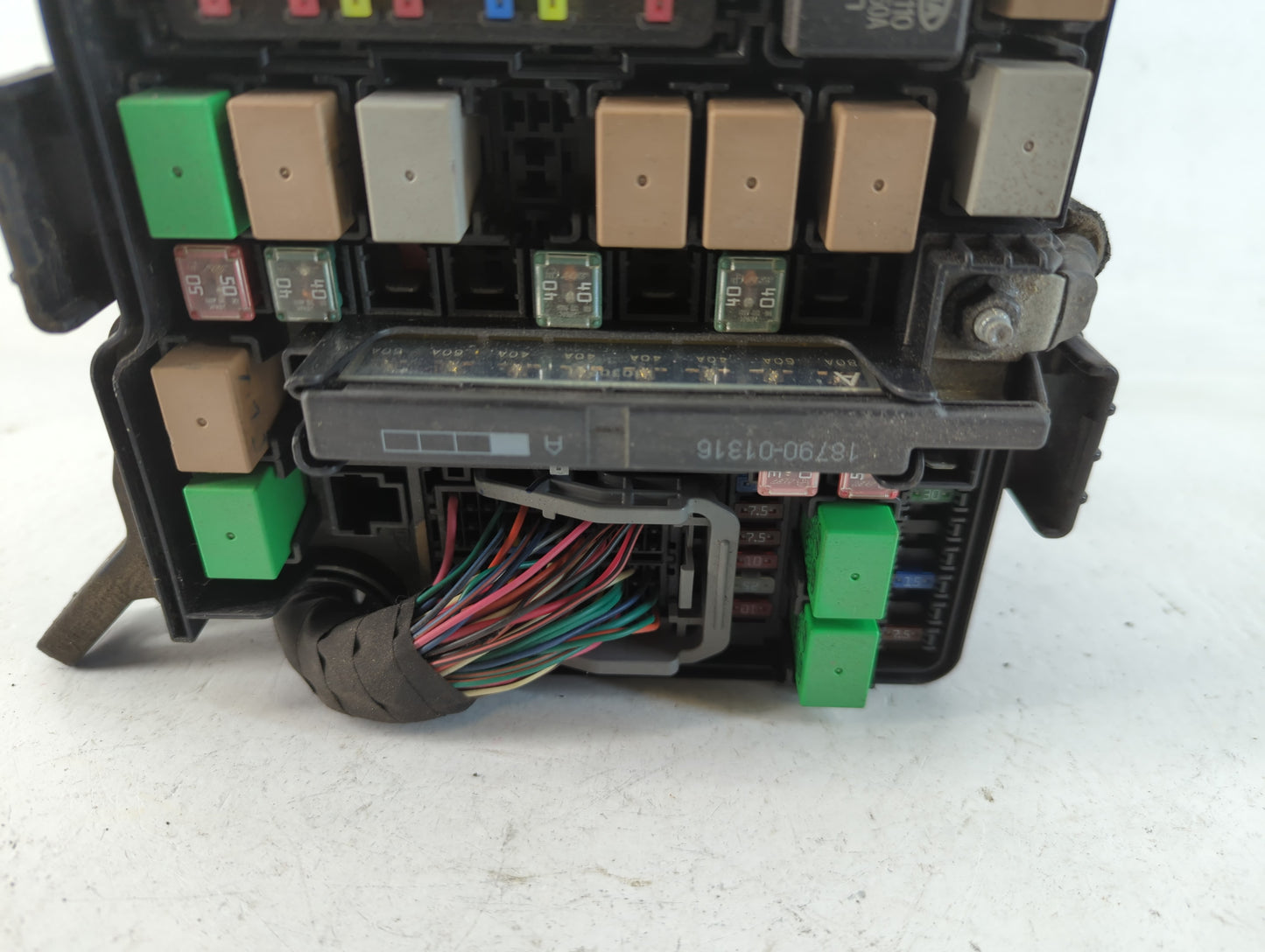 2013 Hyundai Santa Fe Fusebox Fuse Box Panel Relay Module P/N:VS912004Z140ZA Fits OEM Used Auto Parts - Oemusedautoparts1.com