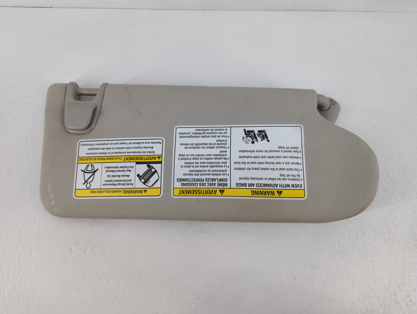 2019-2020 Infiniti Qx50 Sun Visor Shade Replacement Driver Left Mirror Fits Fits 2019 2020 OEM Used Auto Parts - Oemusedautoparts1.com