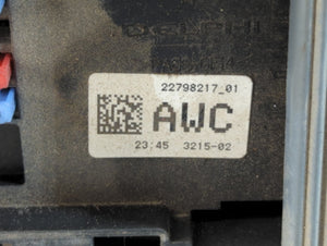 2010-2014 Chevrolet Tahoe Fusebox Fuse Box Panel Relay Module P/N:22798217_01 Fits Fits 2010 2011 2012 2013 2014 OEM Used Auto Parts