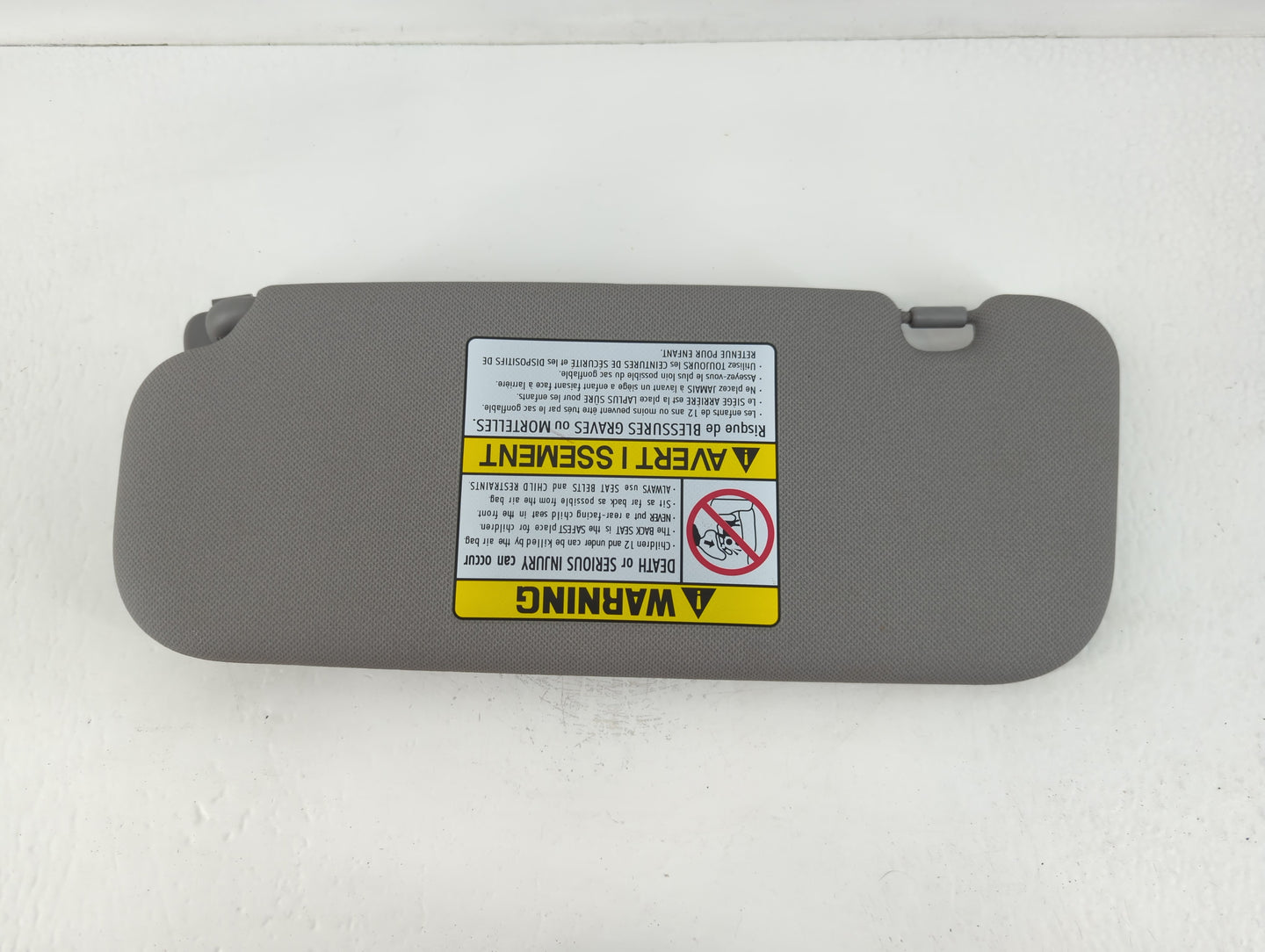 2014-2017 Hyundai Accent Sun Visor Shade Replacement Passenger Right Mirror Fits Fits 2014 2015 2016 2017 OEM Used Auto Parts - Oemusedautoparts1.com