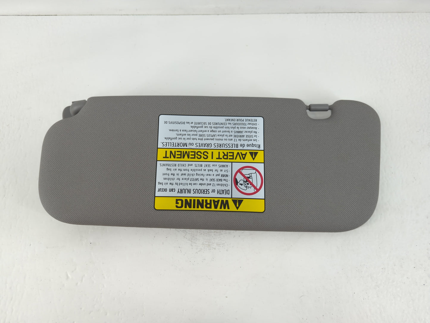2014-2017 Hyundai Accent Sun Visor Shade Replacement Passenger Right Mirror Fits Fits 2014 2015 2016 2017 OEM Used Auto Parts - Oemusedautoparts1.com