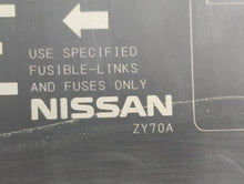 2011-2013 Nissan Altima Fusebox Fuse Box Panel Relay Module P/N:ZY70A 284B71AA1A Fits Fits 2011 2012 2013 OEM Used Auto Parts