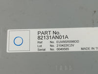 2023 Subaru Legacy Radio AM FM Cd Player Receiver Replacement P/N:82131AN01A Fits OEM Used Auto Parts - Oemusedautoparts1.com