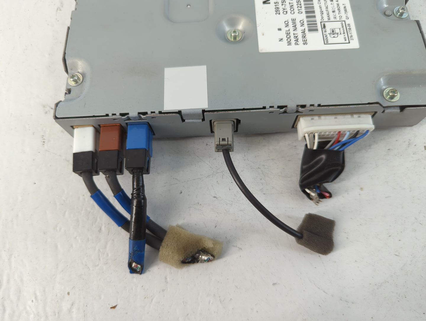 2015-2020 Infiniti Q50 Radio AM FM Cd Player Receiver Replacement P/N:25915 4HB4F Fits Fits 2015 2016 2017 2018 2019 2020 OEM Used Auto Parts - Oemusedautoparts1.com
