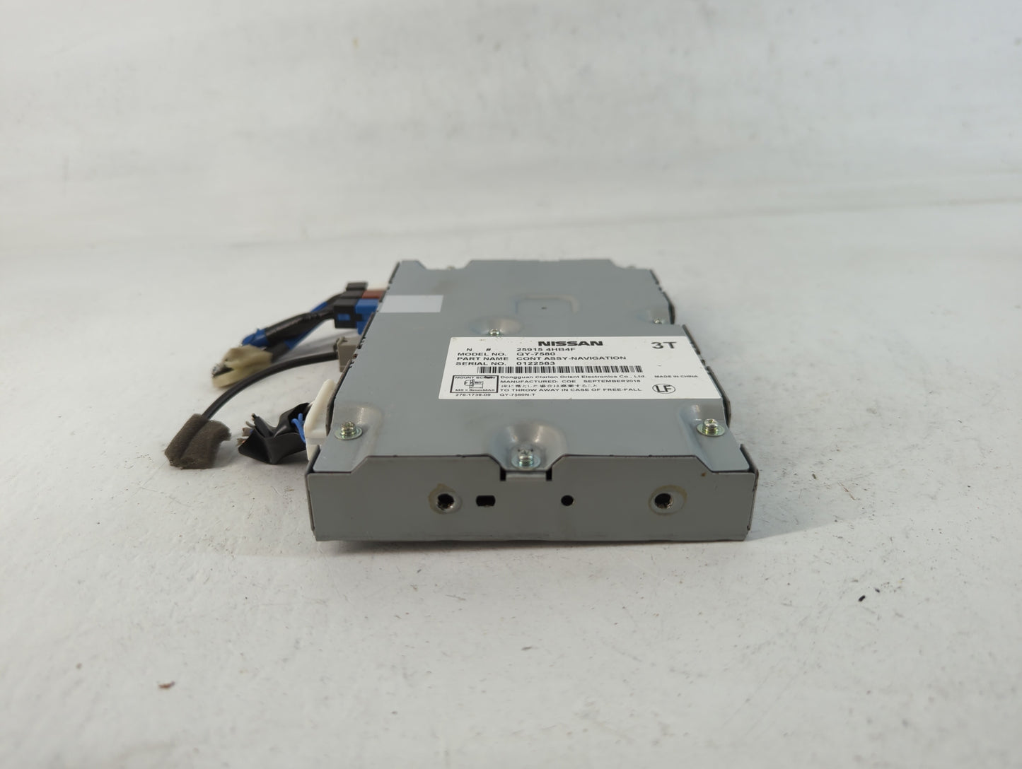 2015-2020 Infiniti Q50 Radio AM FM Cd Player Receiver Replacement P/N:25915 4HB4F Fits Fits 2015 2016 2017 2018 2019 2020 OEM Used Auto Parts - Oemusedautoparts1.com