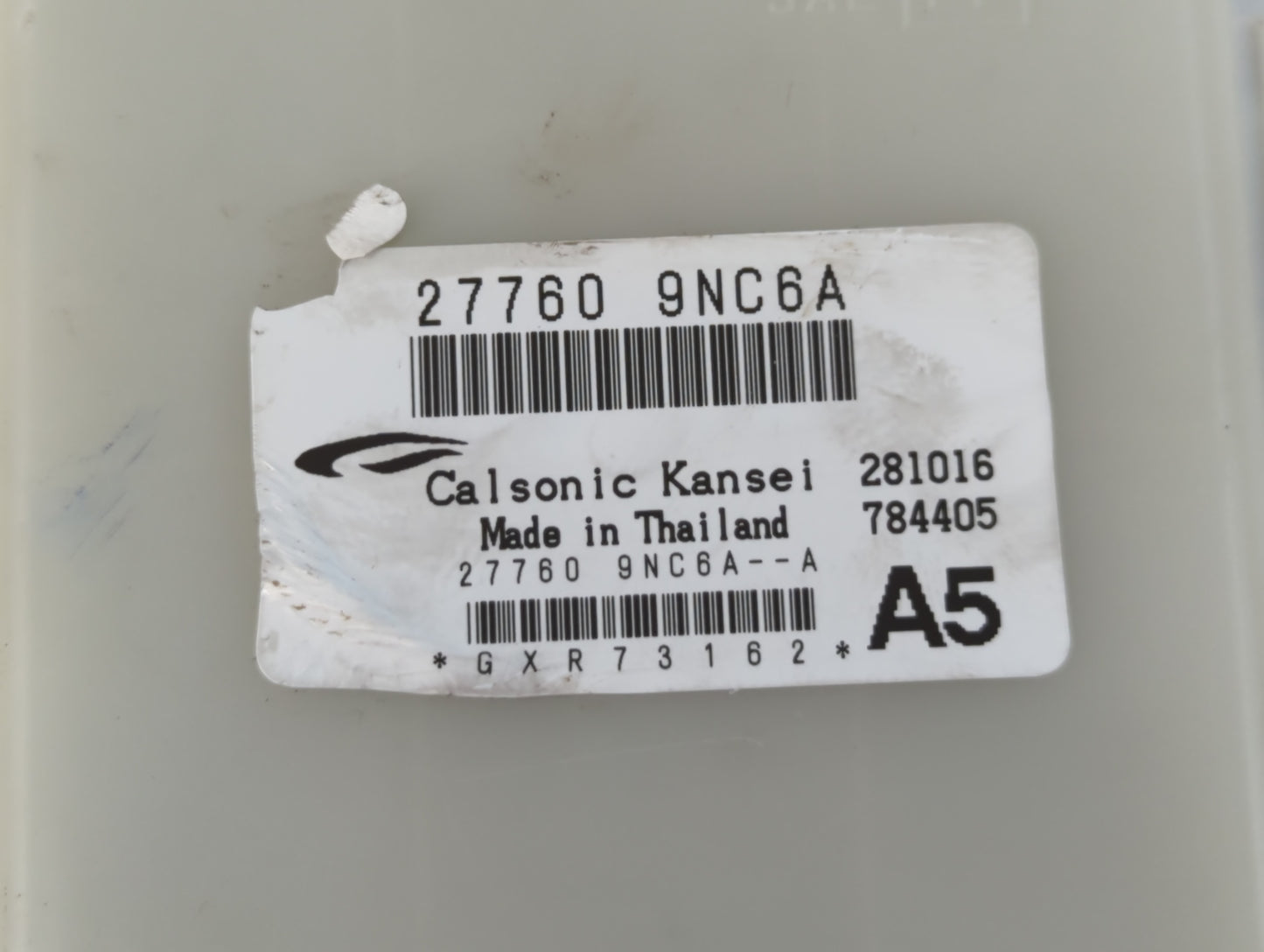 2017-2020 Infiniti Qx60 Radio AM FM Cd Player Receiver Replacement P/N:27760 9NC6A Fits Fits 2017 2018 2019 2020 OEM Used Auto Parts - Oemusedautoparts1.com