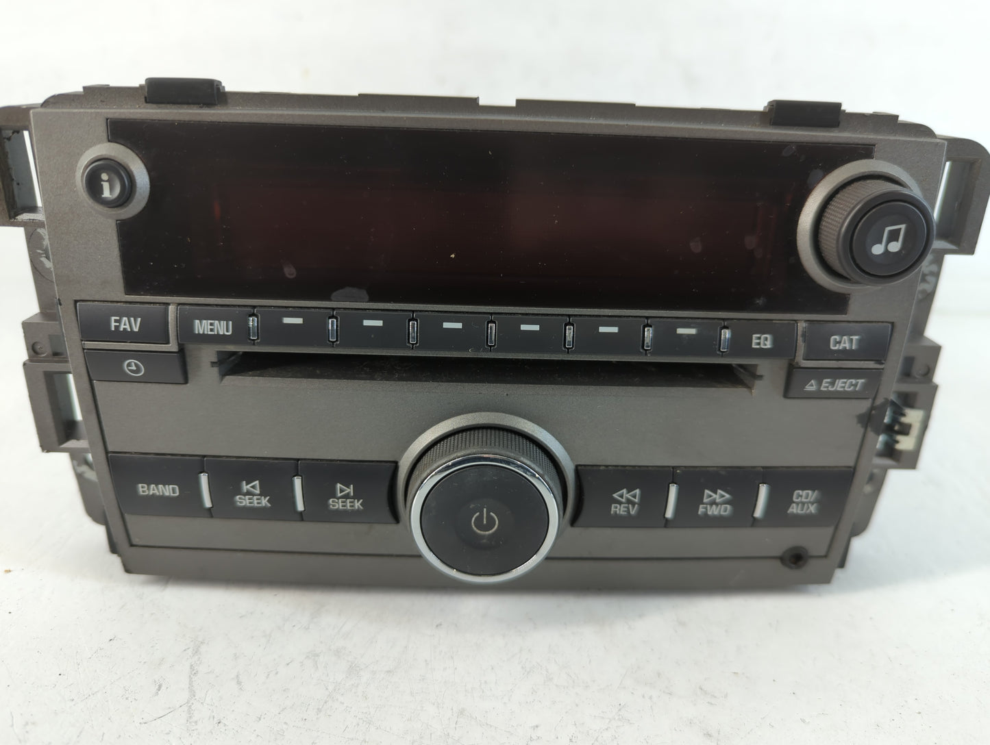 2008 Saturn Vue Radio AM FM Cd Player Receiver Replacement P/N:25956992 Fits OEM Used Auto Parts - Oemusedautoparts1.com